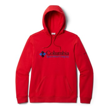 Columbia Hoodie Heren, South Lake Logo LichtRood, 34IZAMOTK